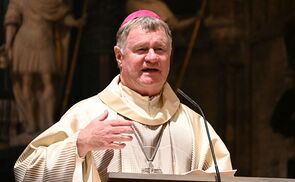 Bischof Manfred Scheuer bei der Predigt im Wiener Stephansdom